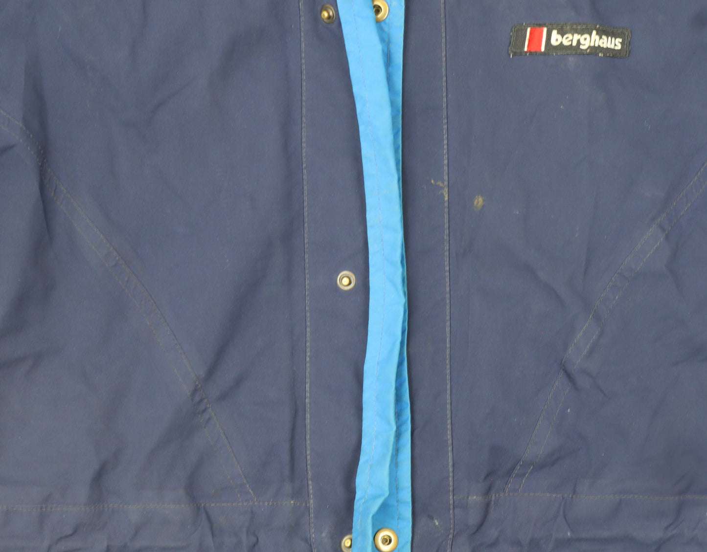 Mens UK Size M Berghaus Blue Parka Coat