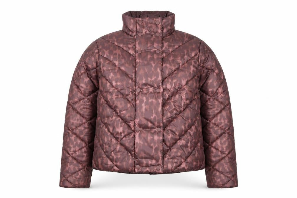 Womens UK Size 10 Principles Brown Puffer Jacket