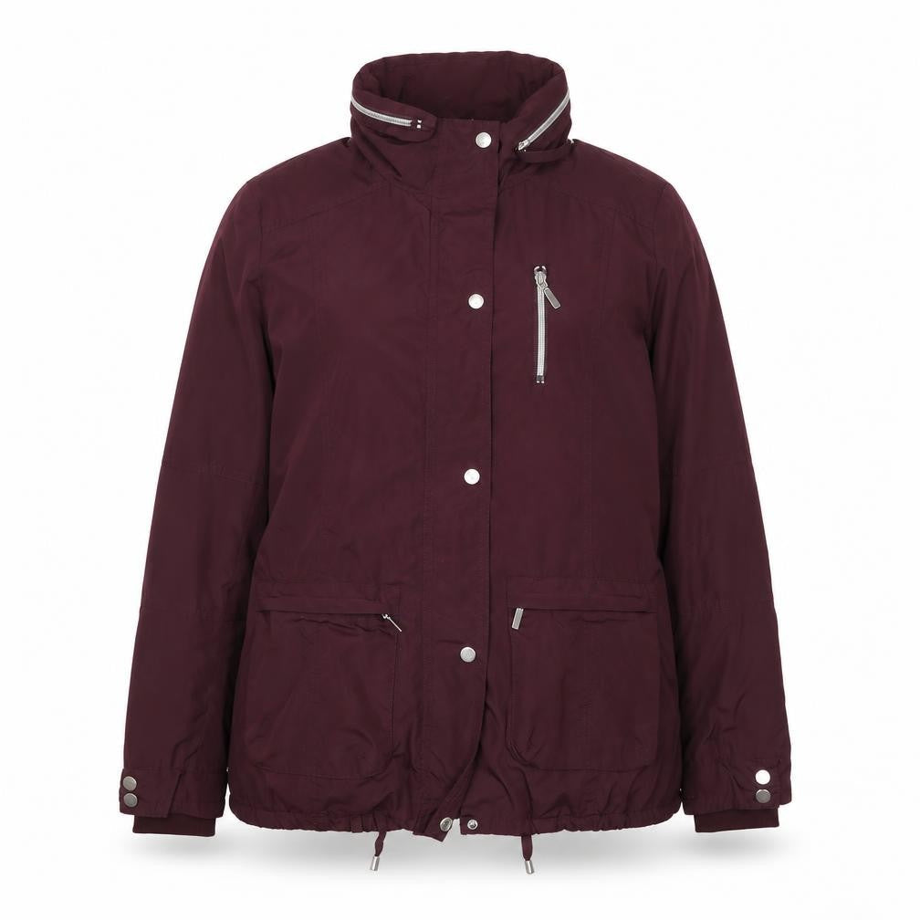 Womens UK Size 12 St. Bernard Purple Anorak Coat