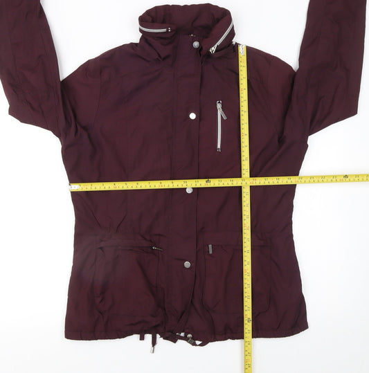 Womens UK Size 12 St. Bernard Purple Anorak Coat