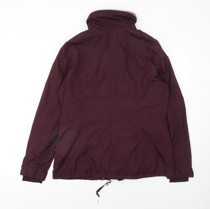 Womens UK Size 12 St. Bernard Purple Anorak Coat