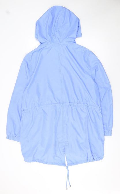 Womens UK Size 18 Primark Blue Rain Coat