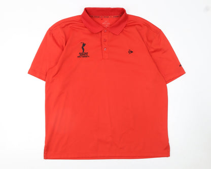 Mens UK Size XL Dunlop Polyester Polo Shirt