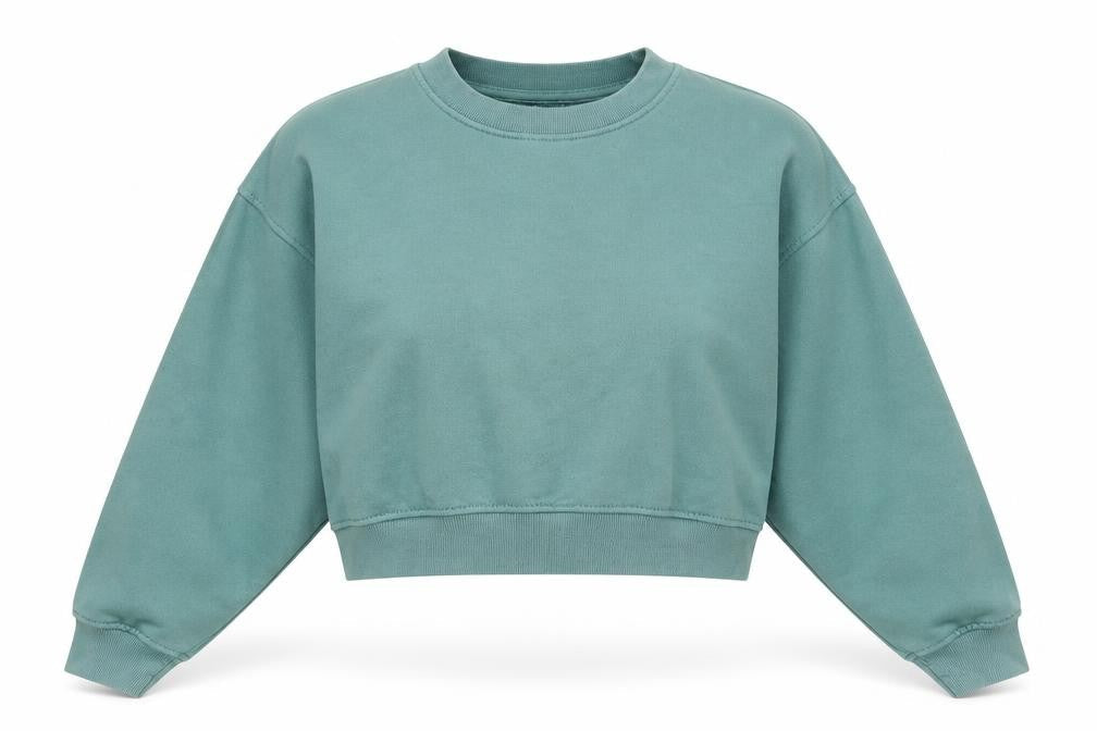 Womens UK Size 12 Zara Green Pullover Sweatshirt