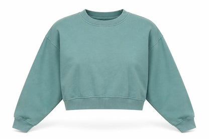 Womens UK Size 12 Zara Green Pullover Sweatshirt