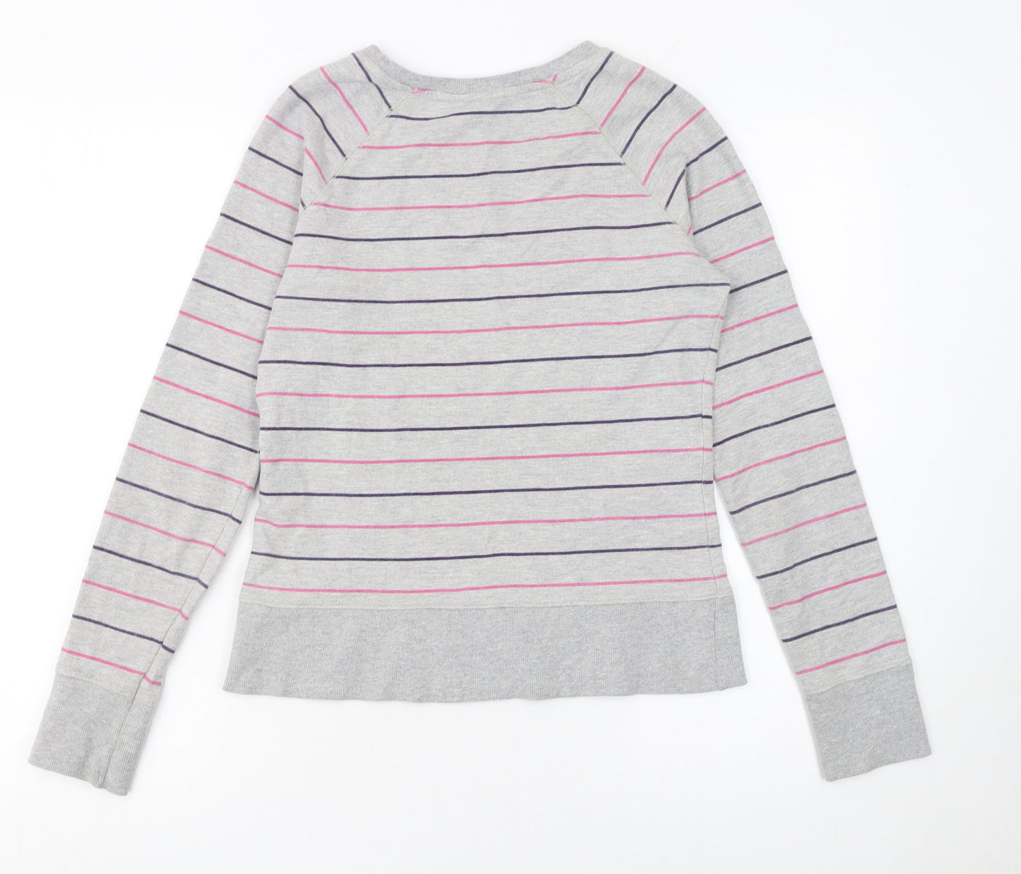 Womens UK Size 10 H&M Grey Pullover Sweatshirt