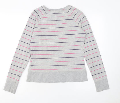 Womens UK Size 10 H&M Grey Pullover Sweatshirt