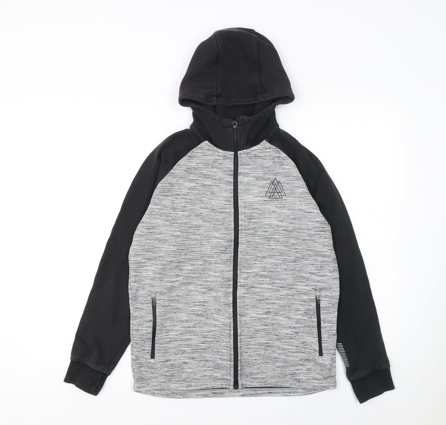 Boys UK Size 13 Years NEXT Grey Full Zip Hoodie