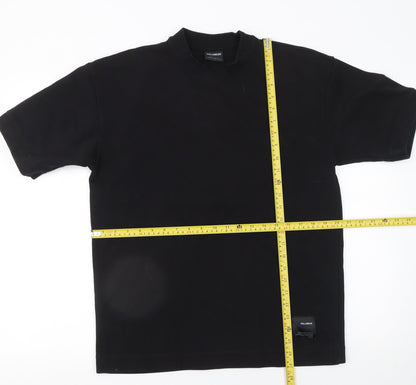 Mens UK Size S Pull&Bear Black  T-Shirt