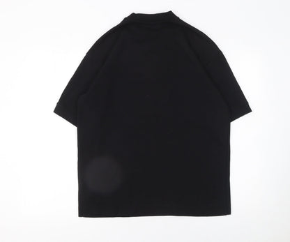 Mens UK Size S Pull&Bear Black  T-Shirt