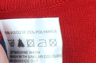 Womens UK Size 12 Casamia Red Pullover Jumper