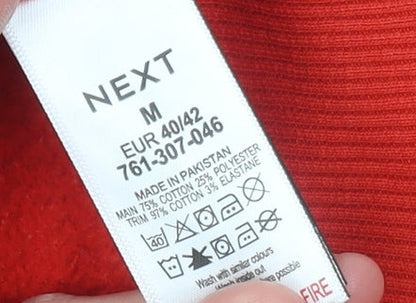Womens UK Size 12 NEXT Red Pullover Sweatshirt