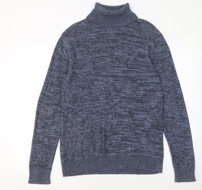 Womens UK Size M Rorie Whelan Blue Pullover Jumper