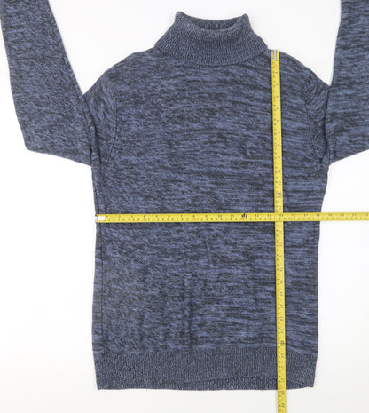 Womens UK Size M Rorie Whelan Blue Pullover Jumper