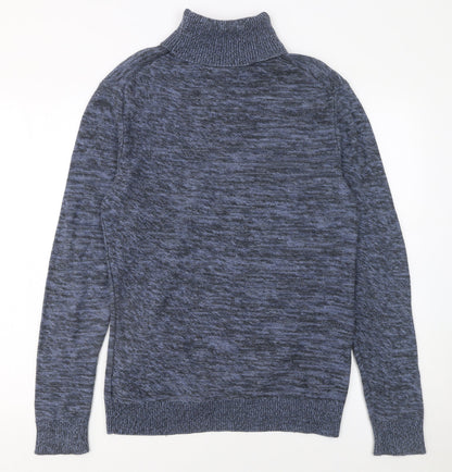 Womens UK Size M Rorie Whelan Blue Pullover Jumper