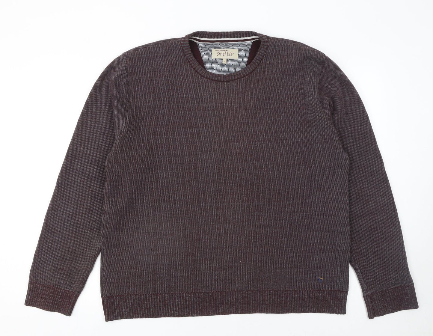 Mens UK Size XL Daniel Grahame Drifter Brown Pullover Jumper