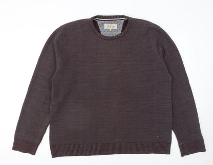 Mens UK Size XL Daniel Grahame Drifter Brown Pullover Jumper