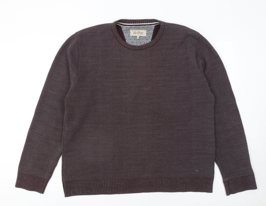 Mens UK Size XL Daniel Grahame Drifter Brown Pullover Jumper