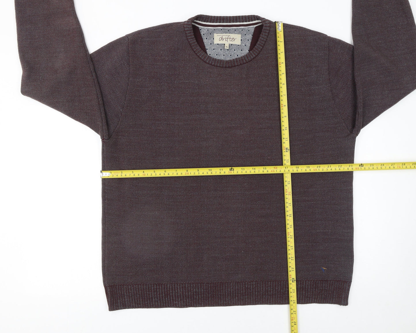 Mens UK Size XL Daniel Grahame Drifter Brown Pullover Jumper
