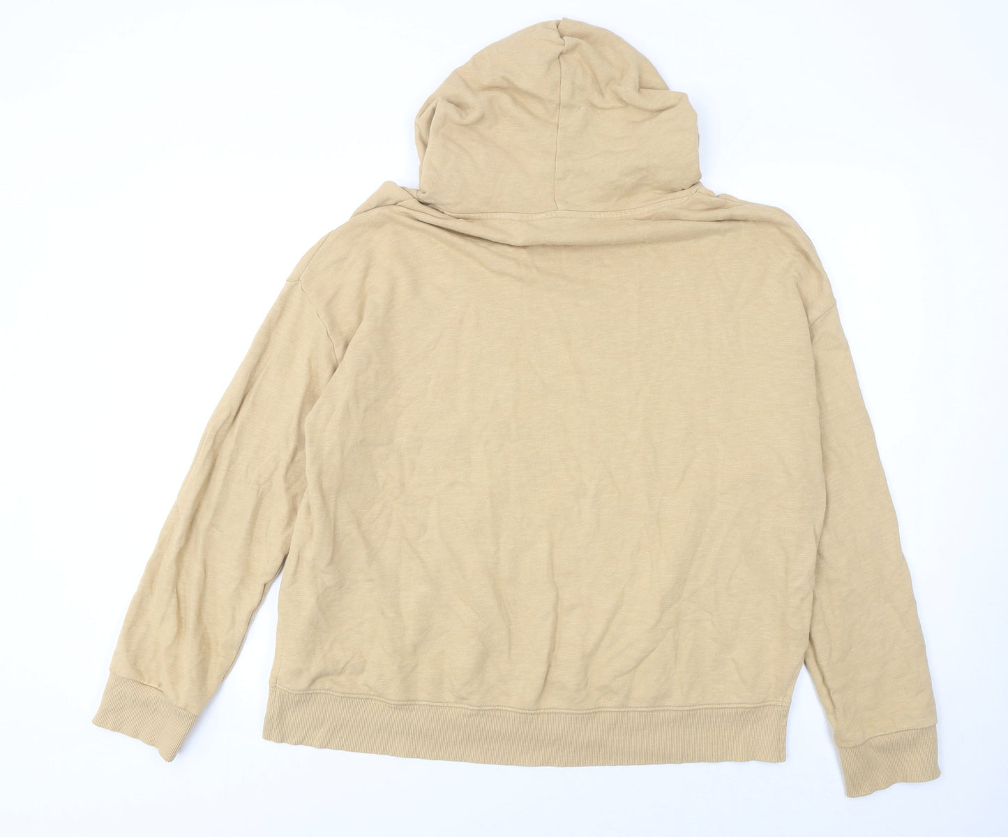 Womens UK Size L NEXT Beige Pullover Hoodie