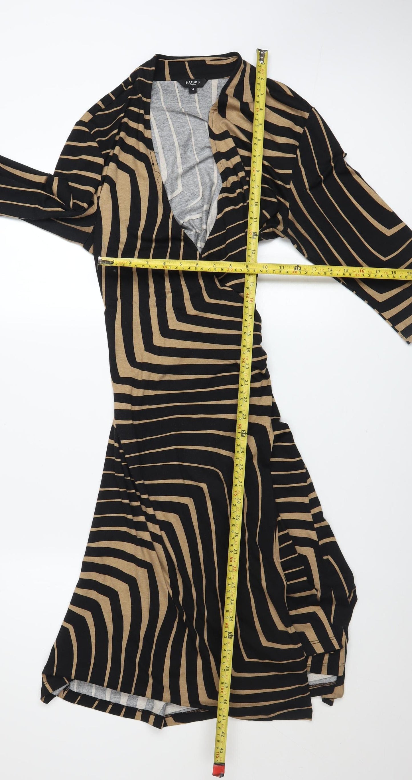 Womens UK Size 14 Hobbs Wrap Dress