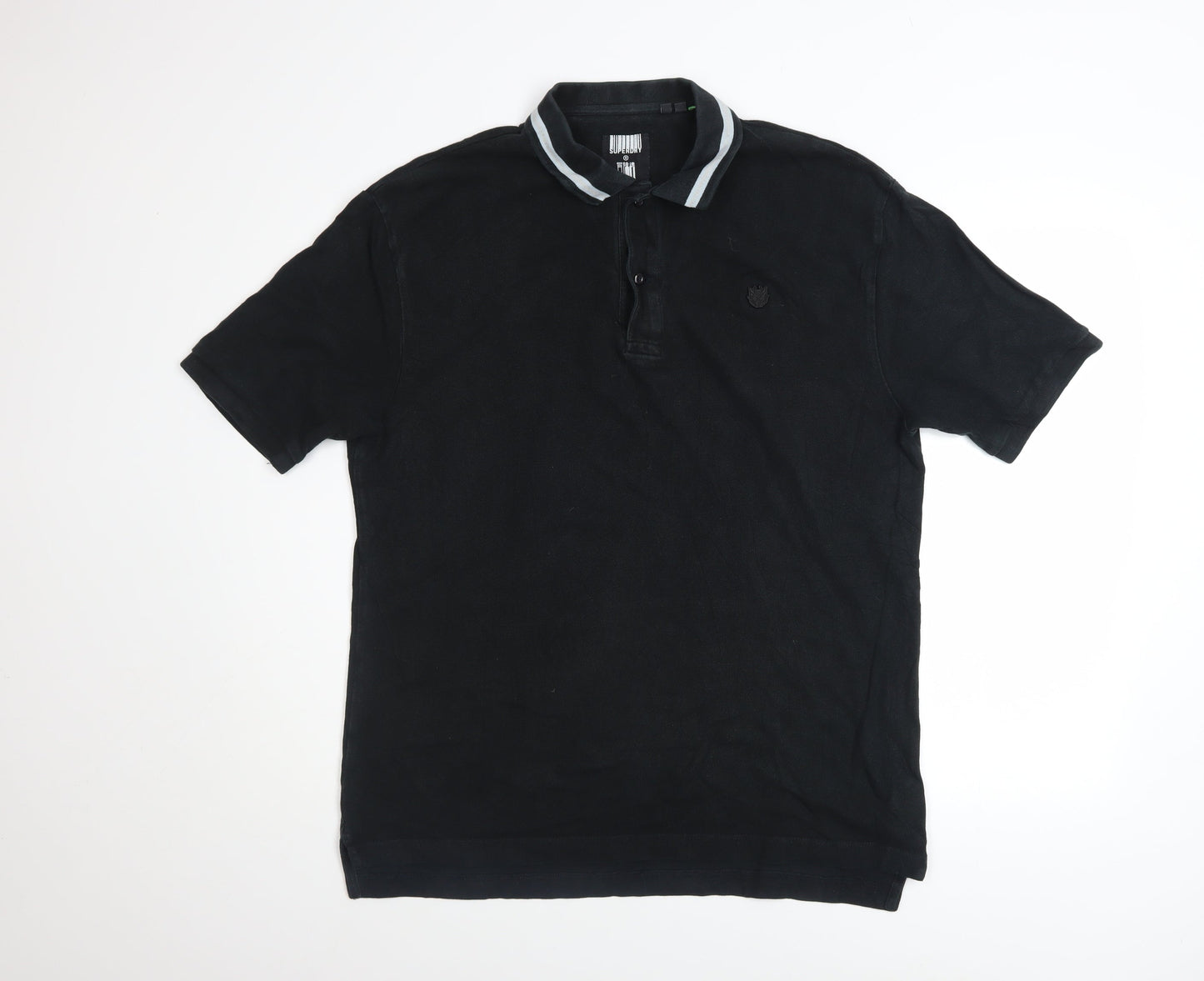 Mens UK Size S Superdry Cotton Polo Shirt