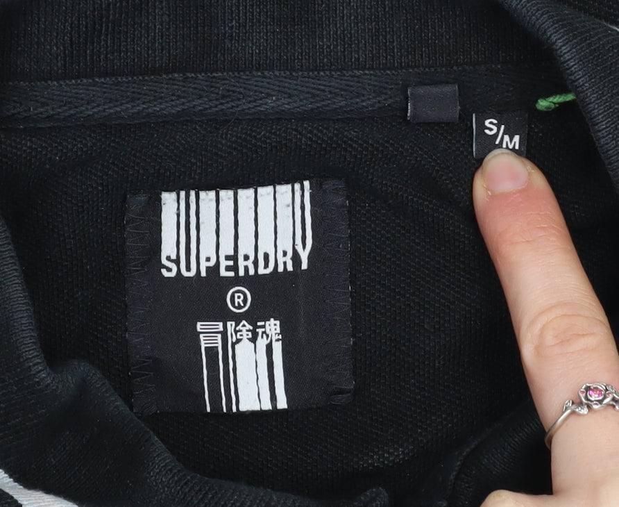 Mens UK Size S Superdry Cotton Polo Shirt