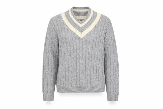 Womens UK Size S Dunnes Stores Grey Pullover Jumper