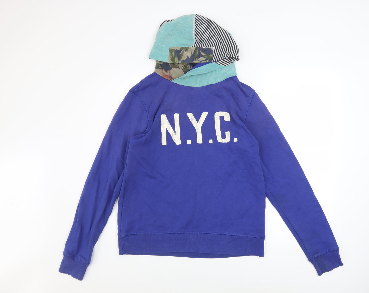 Womens UK Size 14 Scotch Master Brand Blue Pullover Sweatshirt