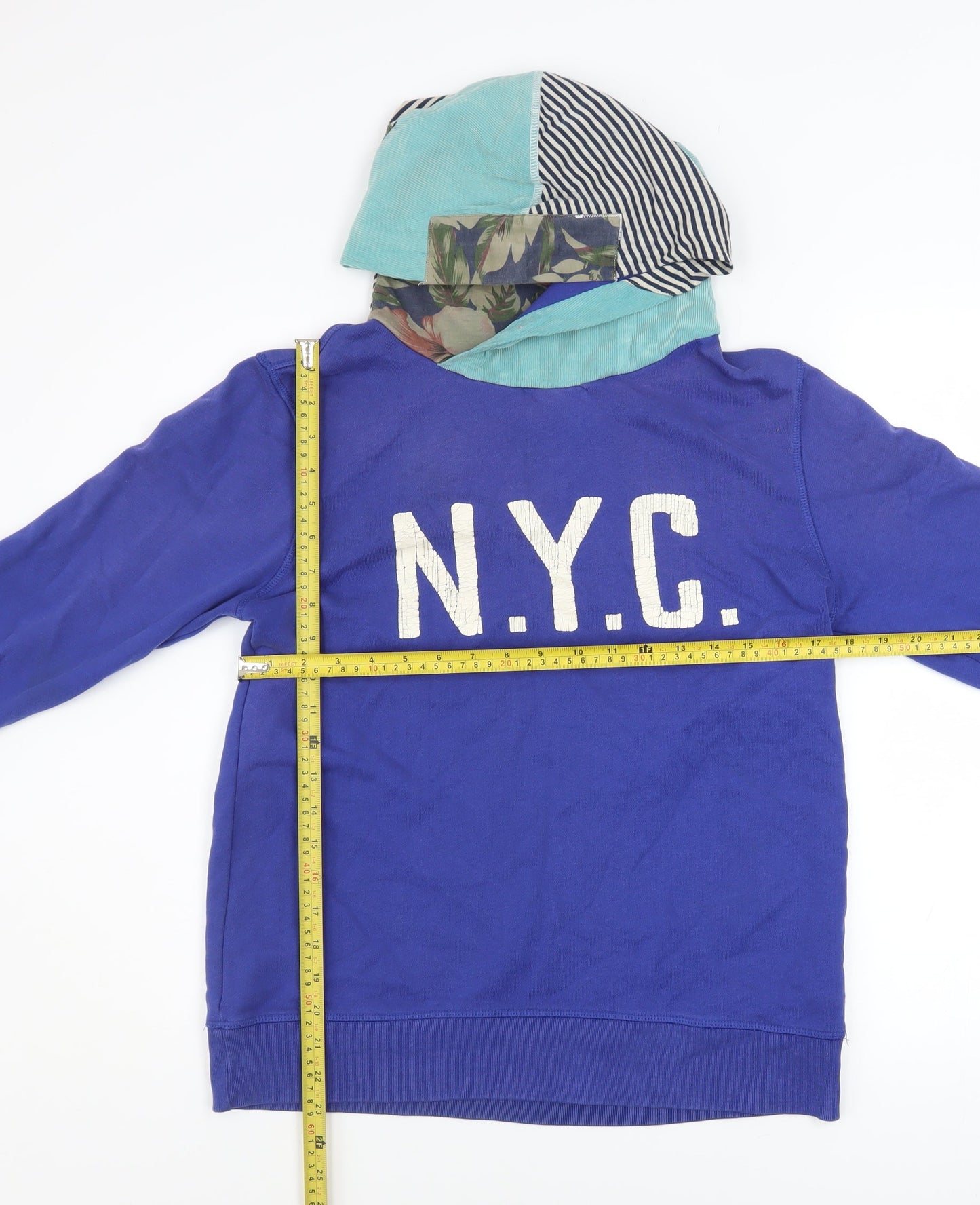 Womens UK Size 14 Scotch Master Brand Blue Pullover Sweatshirt