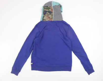 Womens UK Size 14 Scotch Master Brand Blue Pullover Sweatshirt