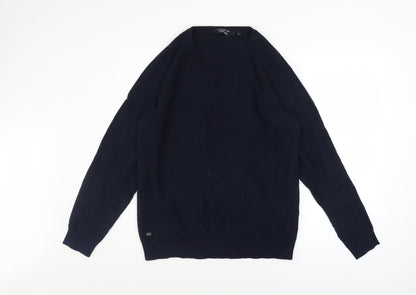 Mens UK Size L Kensington Eastside Blue Pullover Jumper