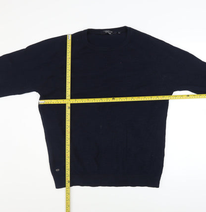 Mens UK Size L Kensington Eastside Blue Pullover Jumper