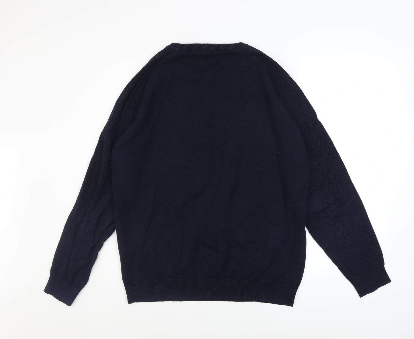 Mens UK Size L Kensington Eastside Blue Pullover Jumper