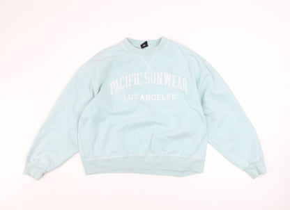 Womens UK Size S PacSun Blue Pullover Sweatshirt
