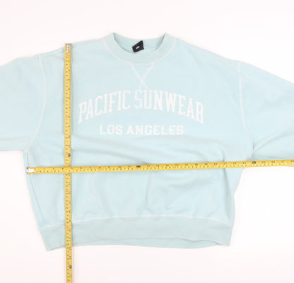 Womens UK Size S PacSun Blue Pullover Sweatshirt