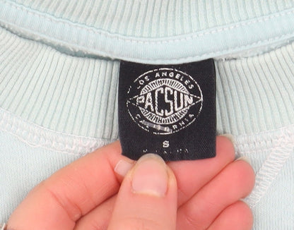 Womens UK Size S PacSun Blue Pullover Sweatshirt