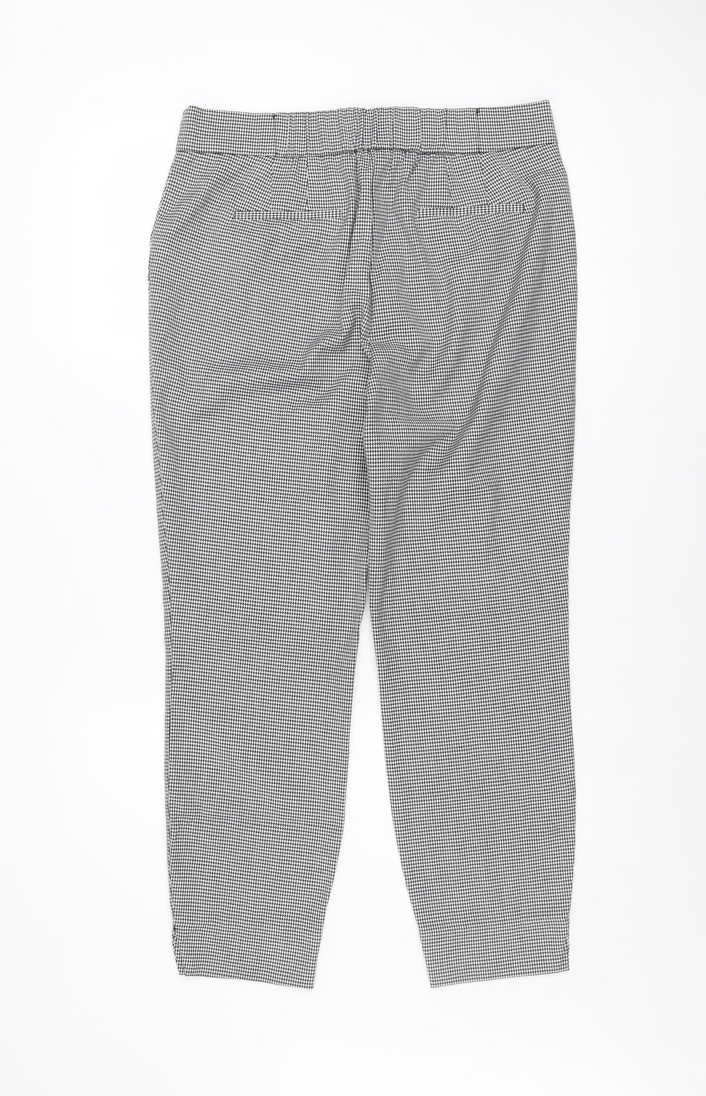 Womens UK Size 12 Et Vous Slim Fit Workwear Business Casual Black Trousers