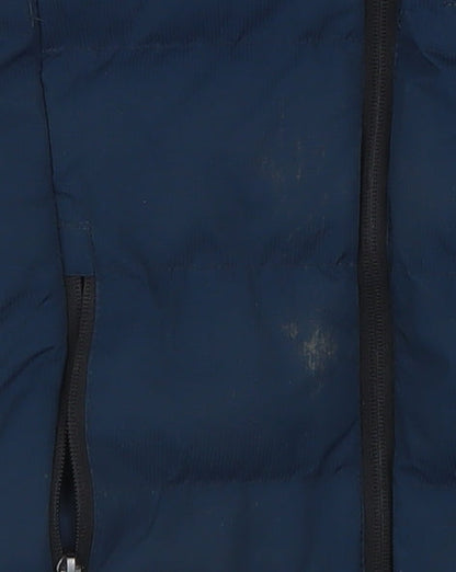 Boys UK Size 5-6 Years Trespass Blue Puffer Jacket