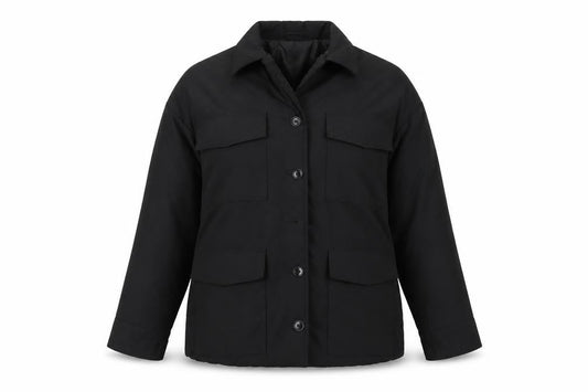 Womens UK Size 4 COLLUSION Black Basic Jacket