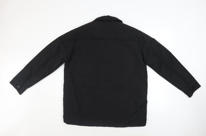 Womens UK Size 4 COLLUSION Black Basic Jacket