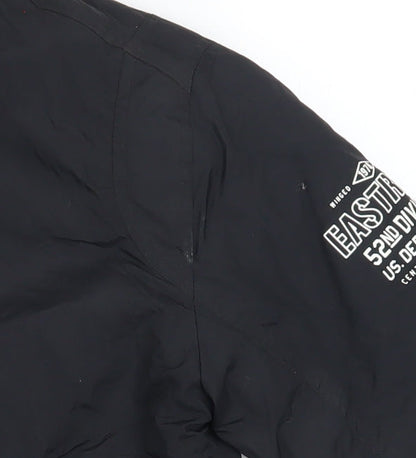 Boys UK Size 12 Years Gémo Black Bomber Jacket