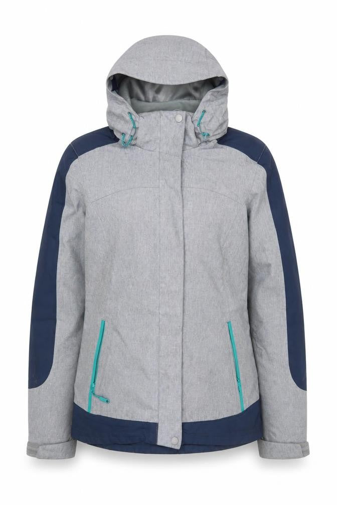 Womens UK Size 8 Mountain Warehouse Grey 3-in-1 Jacket