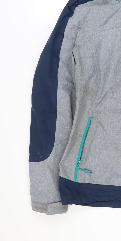 Womens UK Size 8 Mountain Warehouse Grey 3-in-1 Jacket