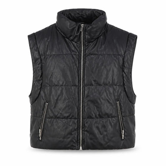 Womens UK Size M Zara Black Puffer Jacket