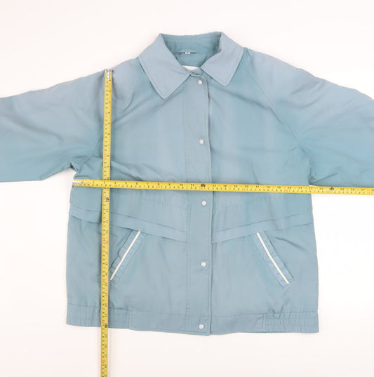Womens UK Size 16 Telemac Blue Rain Coat