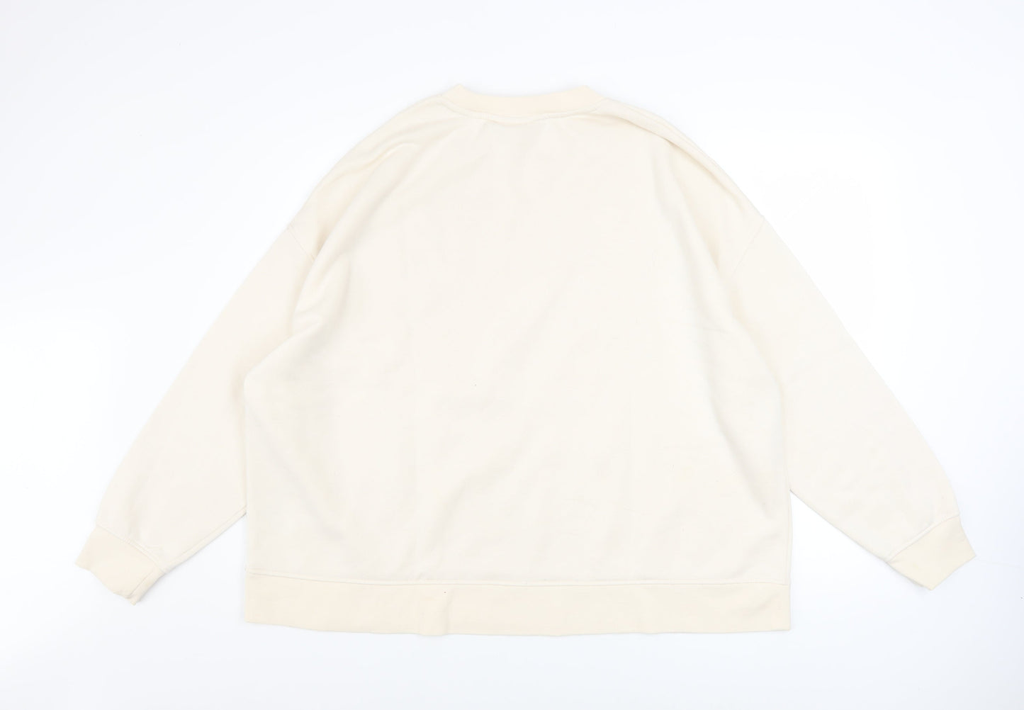 Womens UK Size 2XL Disney Beige Pullover Sweatshirt