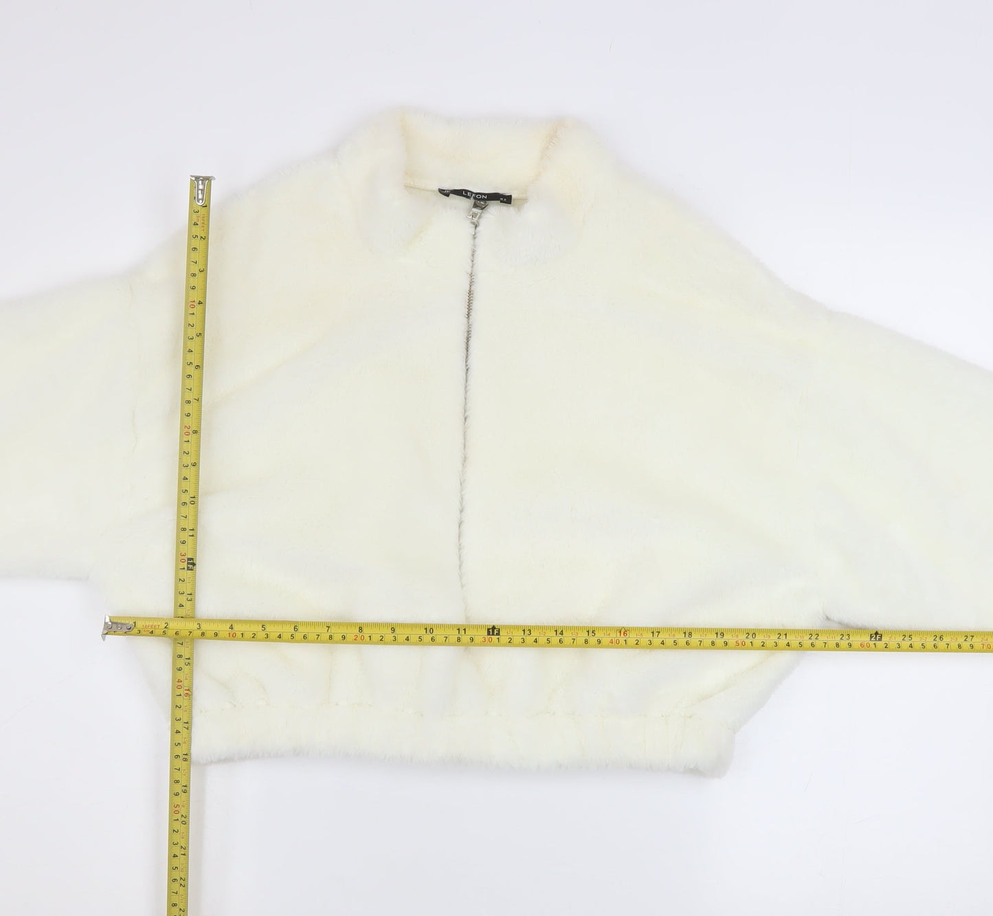 Womens UK Size 14 JF Lefon Ivory Basic Jacket