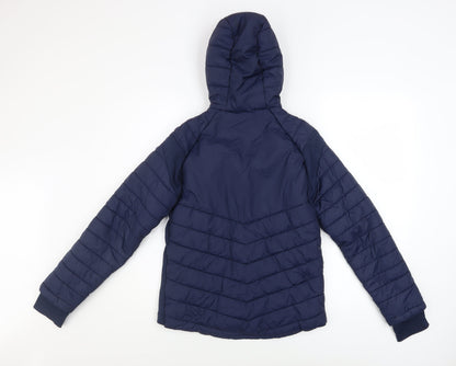 Boys UK Size 12-13 Years Quechua Blue Puffer Jacket