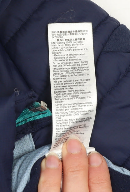 Boys UK Size 12-13 Years Quechua Blue Puffer Jacket
